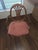 Pair of Vintage Georgian Revival Carved Wood Lyre-Back Armchairs For Sale - Image 4 of 7