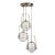 Mimas 3 Light Cluster Pendant For Sale