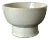 Small Korean White Ceramic Stem Bowl Joseon Dynasty For Sale