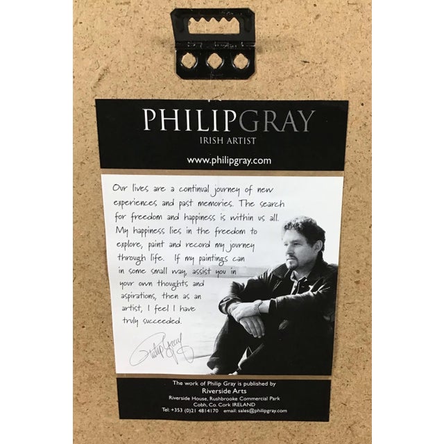 Gold Framed Print of King John’s Castle by Philip Gray For Sale - Image 9 of 12