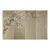 Stock Magnolia Mural Hand Painted Wallpaper - Set for 4 Panels For Sale