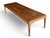 Mid Century Modern Walnut Coffee Table Dovetail Top Restored For Sale - Image 14 of 16