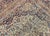 19th Century Persian Kashan Rug, Hand-Knotted Wool & Cotton, Floral Design, Ivory & Navy, 9x12 For Sale - Image 17 of 18