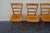 1950s Scandinavian Style Bistro Chairs in Beech Wood from Bombenstabil, 1950s, Set of 6 For Sale - Image 5 of 15