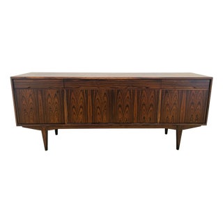 Danish Modern Rosewood Credenza Sideboard 1960s For Sale