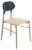 Black Bokken Chair in Natural Beech by Colé Italia For Sale