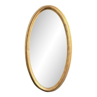 Contemporary Gilt Wood Framed Mirror For Sale