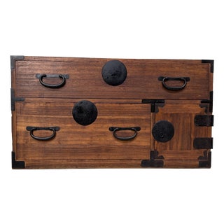 Japanese Kimono Tansu Chest, 1900s For Sale