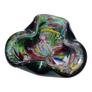 Vintage Murano Glass Bowl 'Rest of the Day' by A.Ve.M. 1950s For Sale