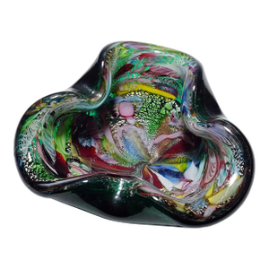 Vintage Murano Glass Bowl 'Rest of the Day' by A.Ve.M. 1950s
