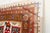 Red 68" Tall Vintage Gujarati Framed Tapestry For Sale - Image 8 of 10