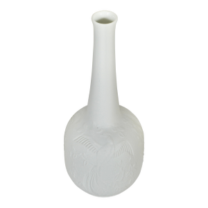 Vintage Ak Kaiser Matte White Bisque Porcelain Vase