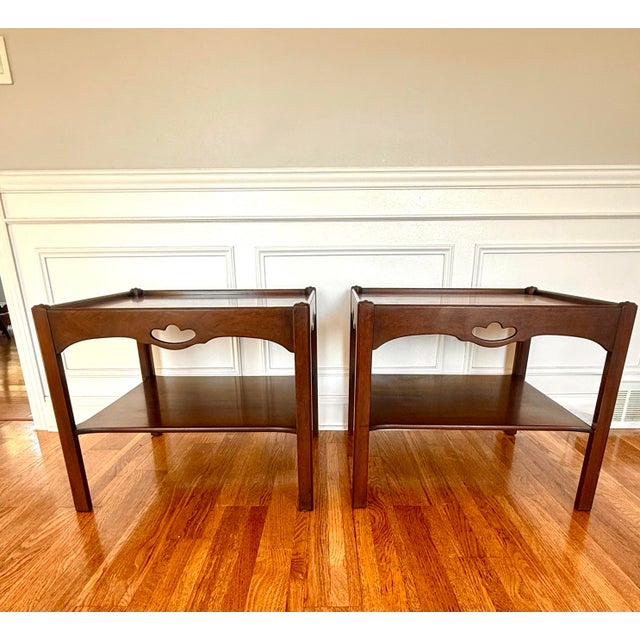 Pair of Vintage Kittinger Mahogany End Tables – Buffalo, New York For Sale - Image 10 of 10