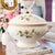 Antique Haviland Limoges Porcelain Soup Tureen With Lid, Schleiger Rose Pattern For Sale - Image 10 of 10