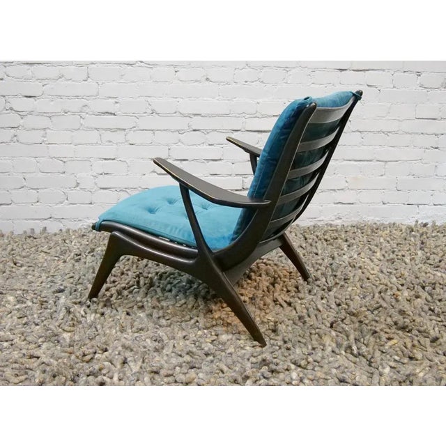 Mid-Century Modern Wood Scandinavian Chair, 1950s For Sale - Image 15 of 18