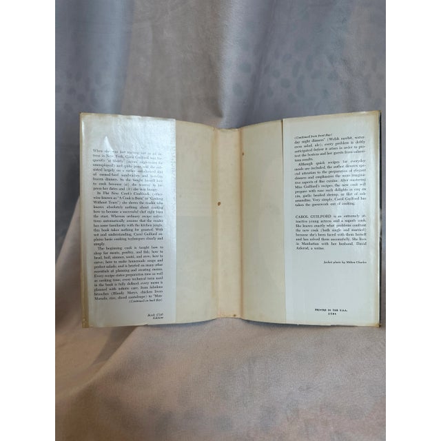 Mid-Century Modern Vintage 1969 the New Cook’s Cookbook by Carol Guilford. For Sale - Image 3 of 12