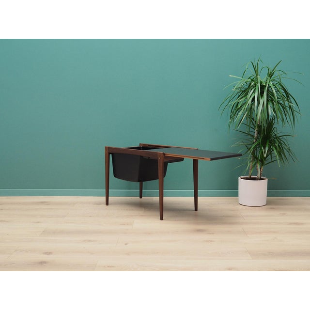 1960s Danish Teak Sewing Table, 1960s For Sale - Image 5 of 13