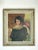 Wood Vintage Regency 1925 Original Portrait of a Lady For Sale - Image 7 of 12
