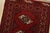 Textile Turkmen Runner 2’6” X 9’7” Red Wool Vintage Tribal Hand-Knotted Oriental Rug For Sale - Image 7 of 13