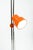 A striking, iconic vintage ikea floor lamp, a prime example of the industrial-modern style of the 1970s. The lamp head...