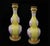 19th Century Yellow Double Gourd Candlestick Vases Dresden Helena Wolfsohn Bronze Mounted Porcelain Rococo Style - A Pair For Sale - Image 5 of 7