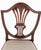 Hollywood Regency Regency Revival Shield Back Dining Chairs in Mahogany, 1920s, Set of 8 For Sale - Image 3 of 7