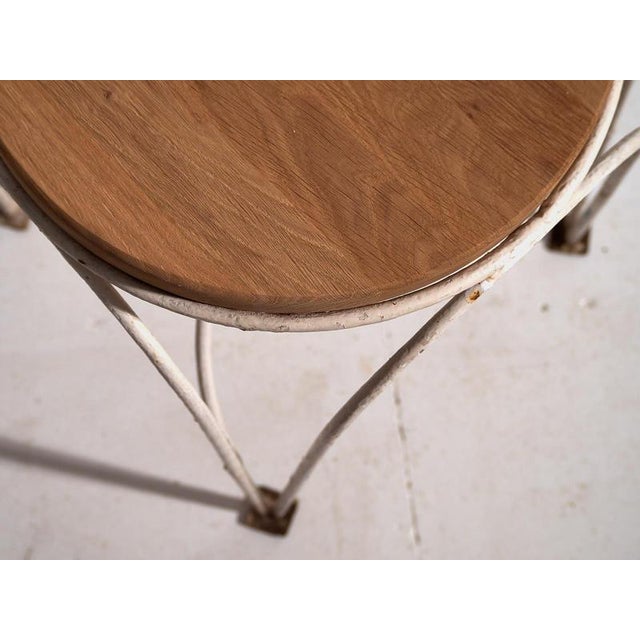 Antique White Garden Chairs, 1920s, Set of 4 For Sale - Image 13 of 18