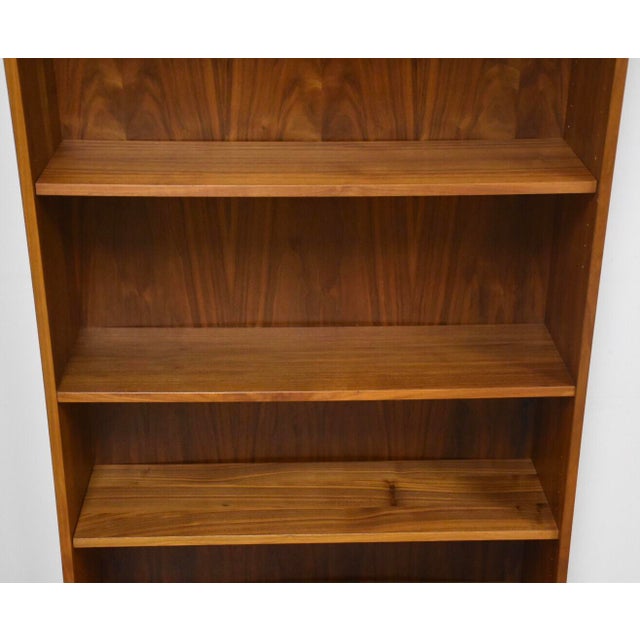 MidCentury Modern Walnut Bookcase Chairish