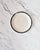 2020s Set of 8 Minimalist "Variation 3 Dé" Breakfast Plates by Ann Demeulemeester for Serax, in White Glazed Porcelain With Organic Black Border For Sale - Image 5 of 11