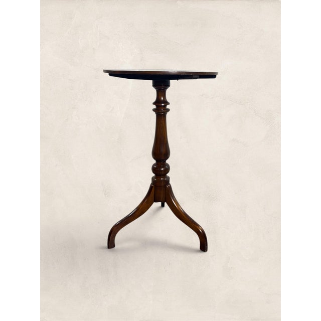 Antique English Elm Tilt Topped Table A tilt-top table that actually earns its place in a room, the kind you reach for...