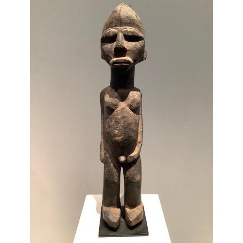 Wood Burkina Faso Bateba Statue For Sale - Image 7 of 7