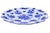 Farmhouse Blue & White Floral Tray For Sale - Image 3 of 4