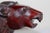 Vintage Hand-Carved African Lion & Lioness Sculpture – Signed "Masaku" – African Ironwood Safari Folk Art For Sale - Image 13 of 15