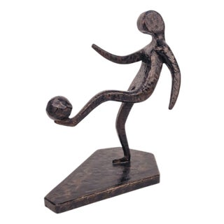 Metal Footballer Figure, 1960s For Sale
