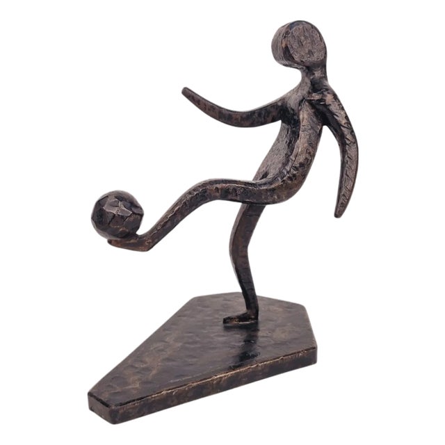 Metal Footballer Figure, 1960s For Sale