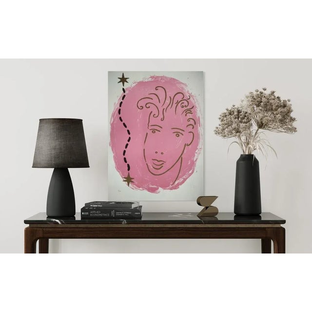 This artwork includes a certificate of authenticity and is hand-signed by the artist. This piece has an attribution mark,...