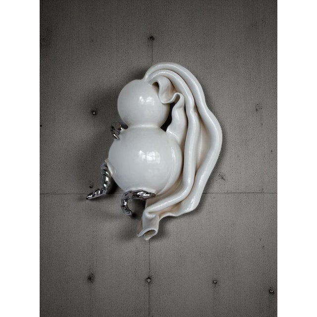 Paestrum Ceramic Wall Light by Lucile Gracile For Sale - Image 4 of 8