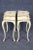 Italian Rare Pair Distressed Paint Decorated Venetian Italian Nightstands Circa 1920s For Sale - Image 3 of 12