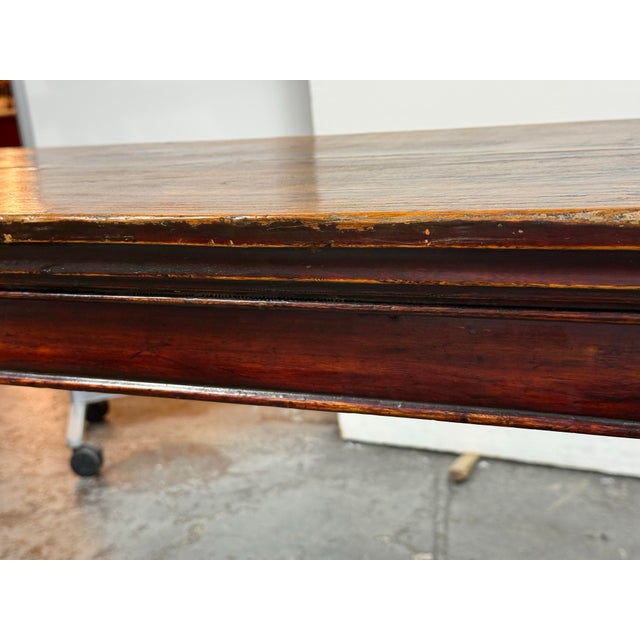 Chinese Carved Wood Console Table, Antique For Sale - Image 10 of 12