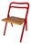 Metal Folding Chair with Viennese Straw by Giorgio Cattelan for Cidue, Italy, 1970s For Sale - Image 7 of 7