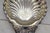 1970s 14" Majestic Silverplate Scallop Shell Tray - Ornate Floral Handle For Sale - Image 9 of 17