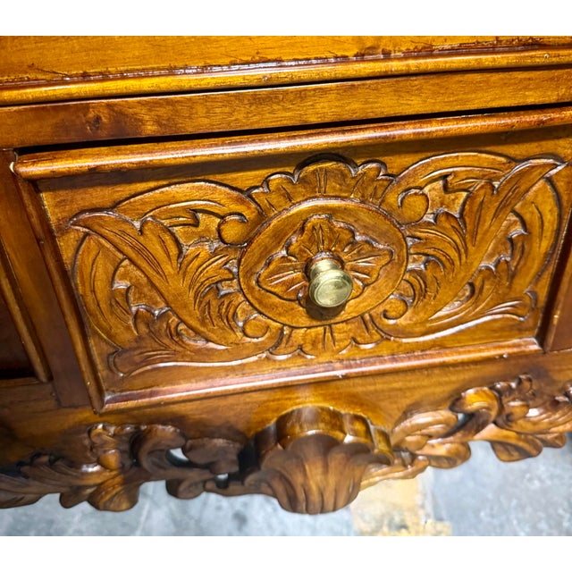 Mid 20th Century Chippendale Lowboy For Sale - Image 10 of 10