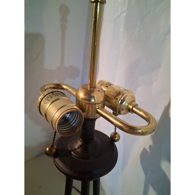Postmodern 1980s Frederick Cooper Table Lamp For Sale - Image 3 of 6