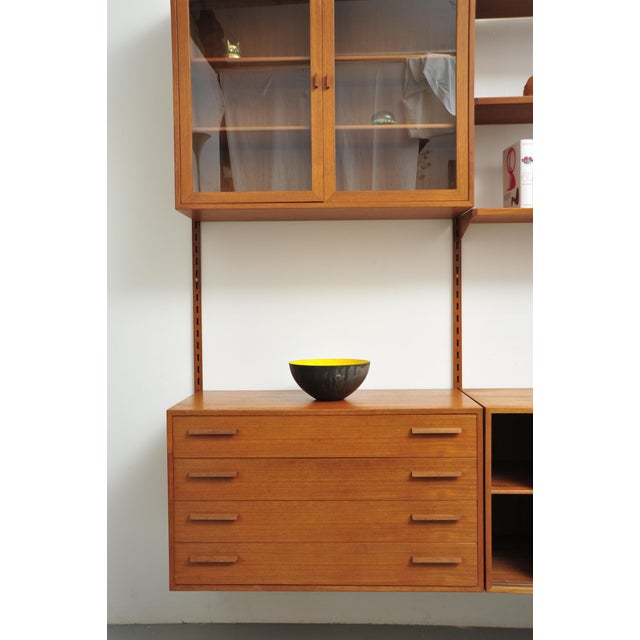 Danish Shelving System in Teak by Kai Kristiansen for Feldballes Møbelfabrik For Sale - Image 10 of 13