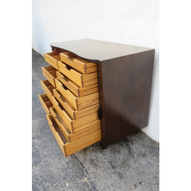 Mid 20th Century Edward Wormley for Dunbar Modern Tambour Doors Mister Dresser, Attributed For Sale - Image 14 of 18