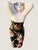 Vintage Mid-Century Modern Hand-Painted Porcelain Lady Table Lamp W/Porcelain Lady Finial For Sale - Image 11 of 18