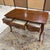 1960s 1960s Italian Mid Century Burl Wood Writing Desk For Sale - Image 5 of 7