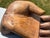 Mid 20th Century American - Highly Detailed Life-Size Artisan Woodcarving of an Open Hand For Sale - Image 6 of 11