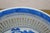 Antique Chinese Export Canton Blue White Reticulated Serving Plate & Basket For Sale - Image 12 of 17