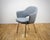 Gray Conference Armchairs by Eero Saarinen for Knoll International, Set of 3 For Sale - Image 8 of 18
